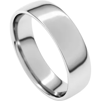 6mm Platinium Wedding Band - Rings By Pristine