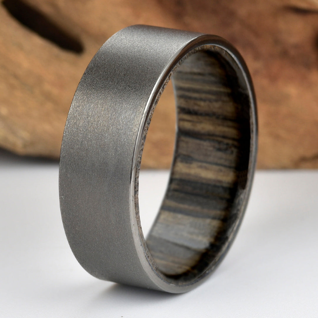 Ancient Bog Oak Wood Rings