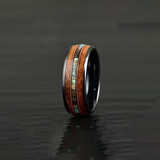 Whiskey Barrel Wedding Rings For Men