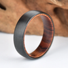 Snake Wood Tungsten Men's Wedding Band 6MM - Rings By Pristine 