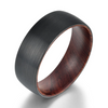 Iron Wood Tungsten Men's Wedding Band 8MM - Rings By Pristine 
