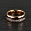 Tungsten Koa Wood Antler Men's Wedding Band 8MM - Rings By Pristine 