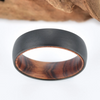 Iron Wood Tungsten Men's Wedding Band 6MM - Rings By Pristine 
