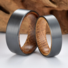 Zirconium Whiskey Barrel Men's Wedding Band 6MM - Rings By Pristine 