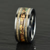 Tungsten Camo Men's Wedding Band 8MM - Rings By Pristine 