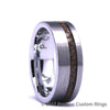 Antler Tungsten Mens Antler Ring Mens Brushed Tungsten Antler Comfort Fit Wedding Band Rings By Pristine - Rings By Pristine