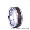Antler Tungsten Wedding Band With Exotic Antler 8MM - Rings By Pristine