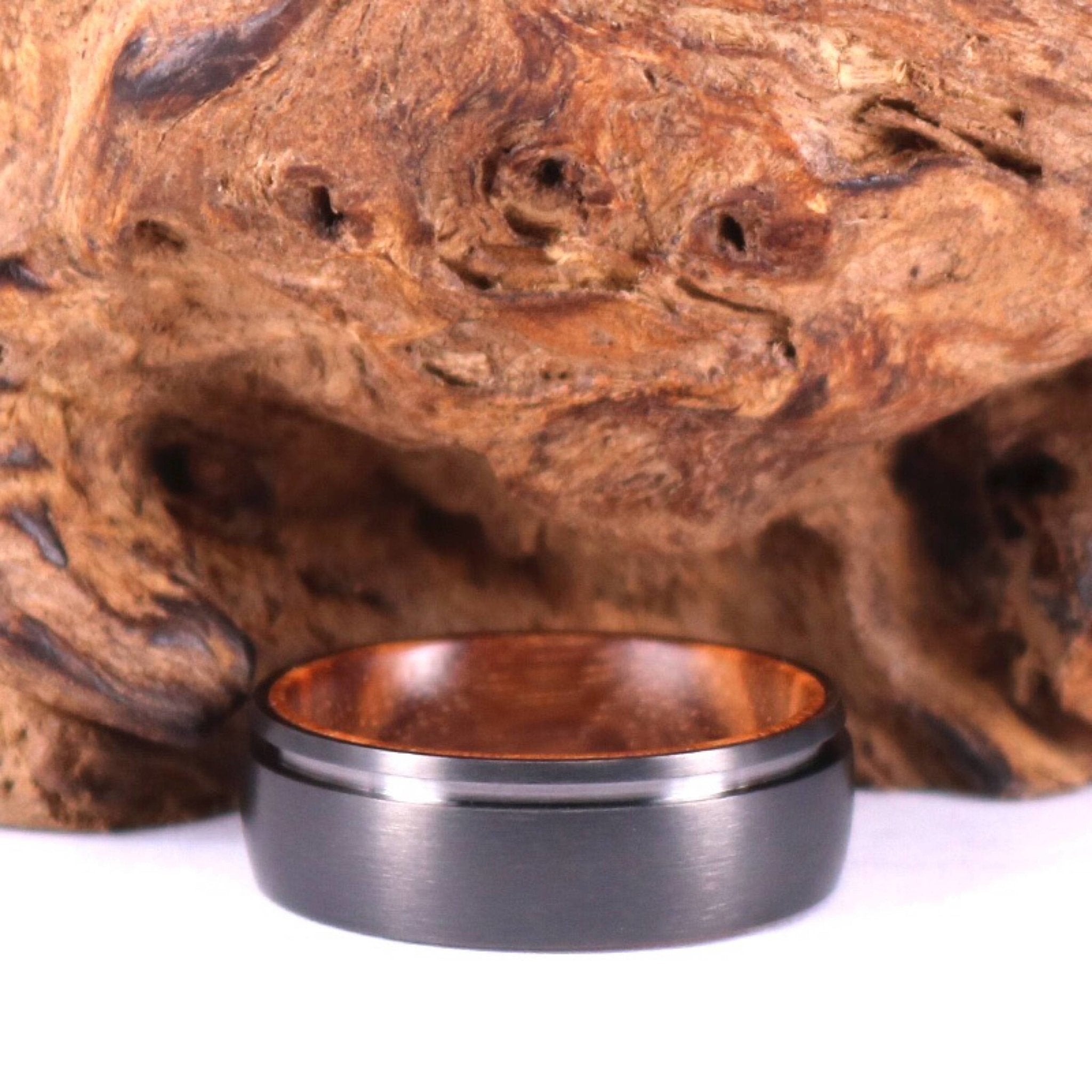 4mm titanium on sale wedding band