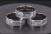 Genuine Meteorite Wedding Band Titanium Genuine Meteorite Men's Wedding Band 8MM - Rings By Pristine